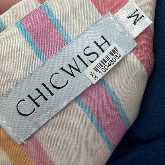 Chicwish Rainbow Candies Striped Maxi Dress Summer Strappy Tassels Size M - Picture 8 of 14